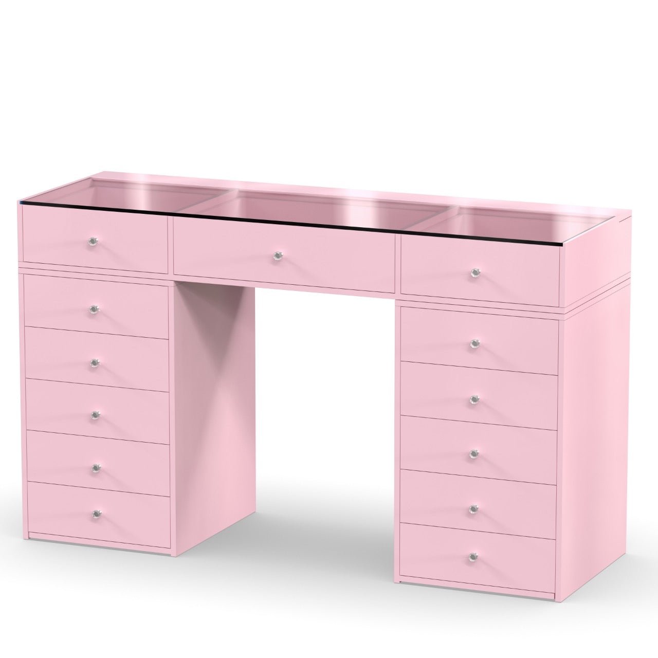 Pink Vanity rangement