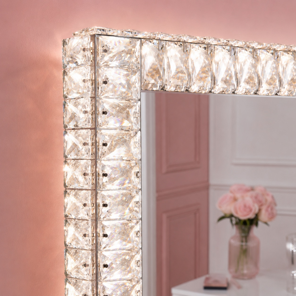 Miroir Queen allumé