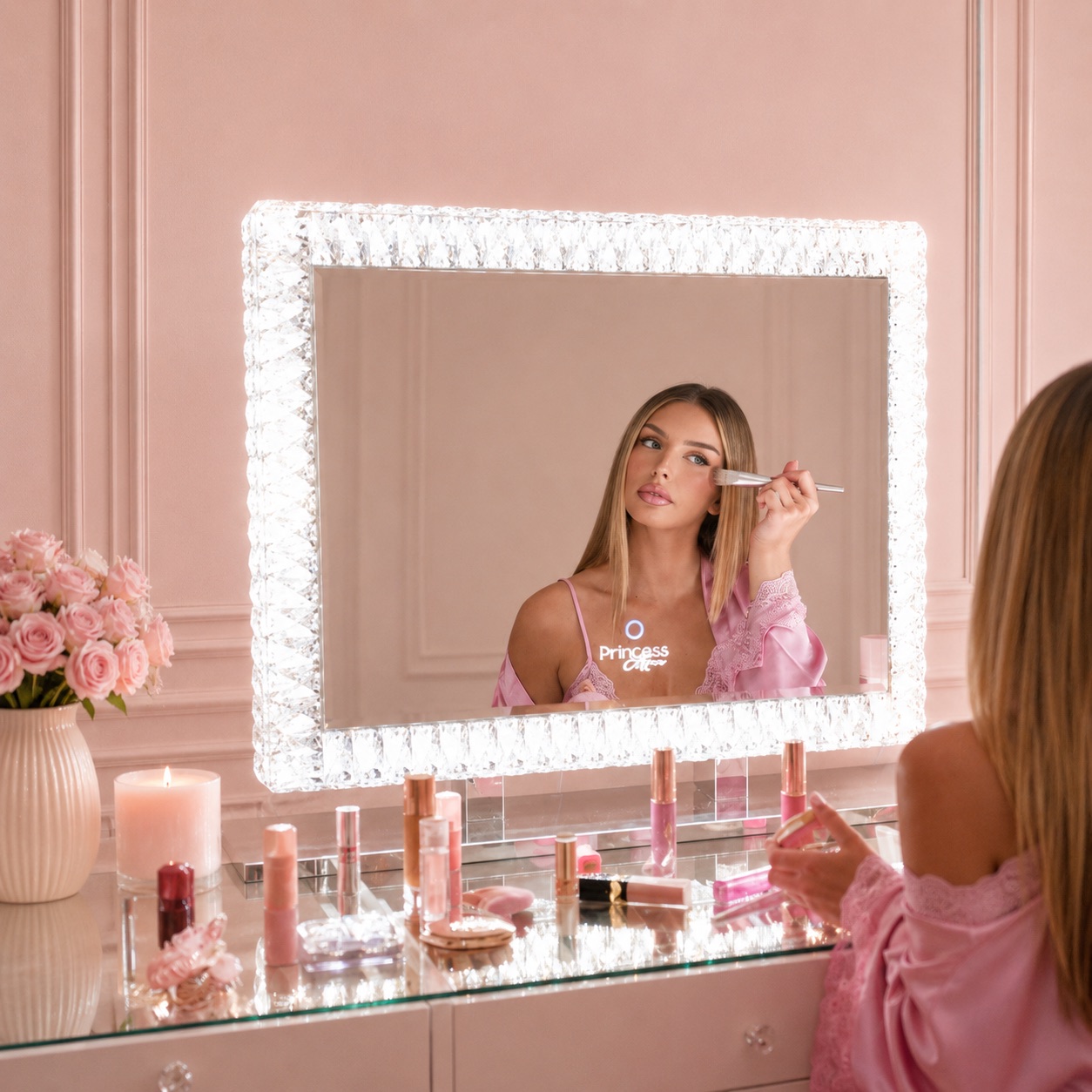 Miroir Stargirl détail LED